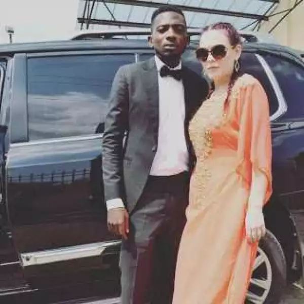 Singer May D Laughs Off Marriage Rumor To White Girlfriend, Caroline [Photos]